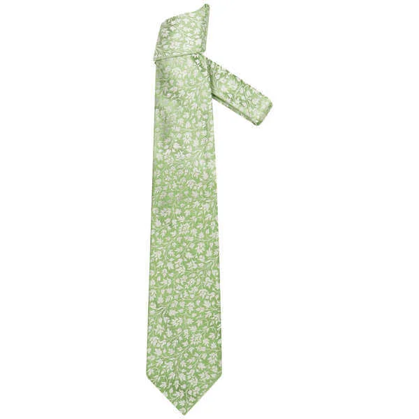 Hugo Boss Men's Tie Bt93 11093 - Light Green Image 1