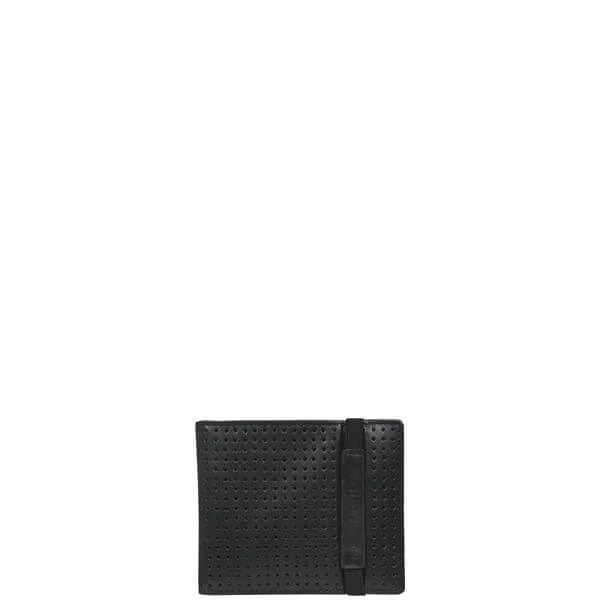 French Connection Men's Punch Out Wallet - Black Image 1