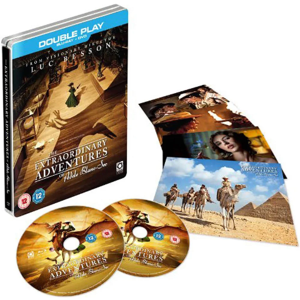The Extraordinary Adventures of Adele Blanc Sec - Limited Steelbook Edition (Includes Blu-Ray and DVD Copy) Image 1