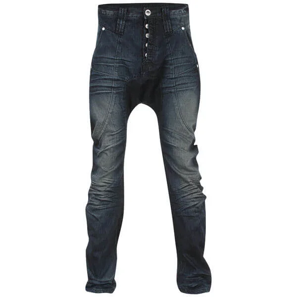 Humor Men's Zanka Drop Crotch Jeans - Blue - 29R - Blue Image 1