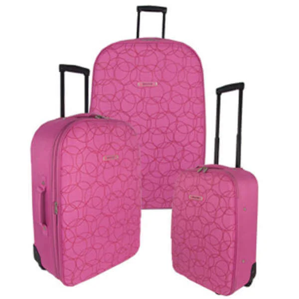 Antler Revelation Ruby 3 Piece Rollercase Set - Pink Image 1