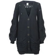 VILA Women's Fonerina Boyfriend Cardigan - Marine Blue - XS - Blue Image 1