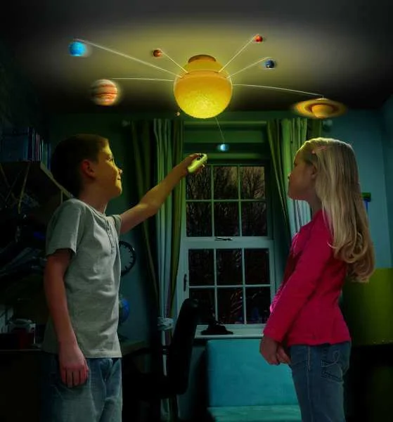 Remote Control Illuminated Solar System Image 1