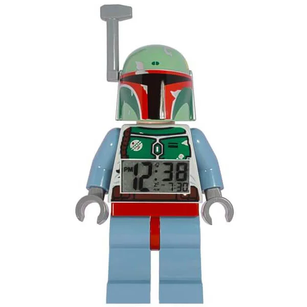 LEGO Star Wars: Boba Fett Minifigure Clock Image 1