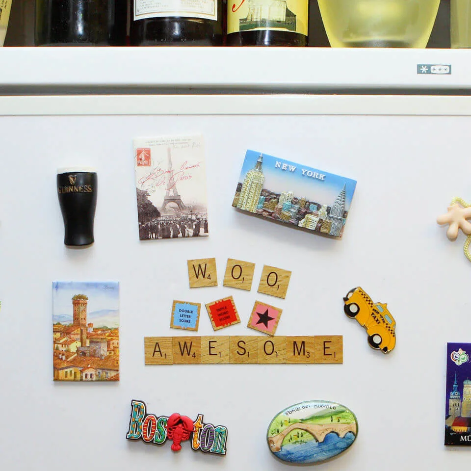 Scrabble Fridge Magnets Image 1