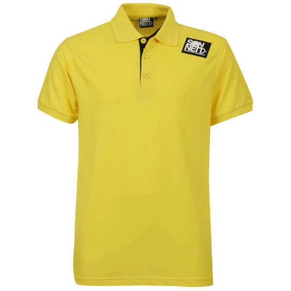 Sonneti Men's Static Polo Shirt - Yellow - S - Yellow Image 1