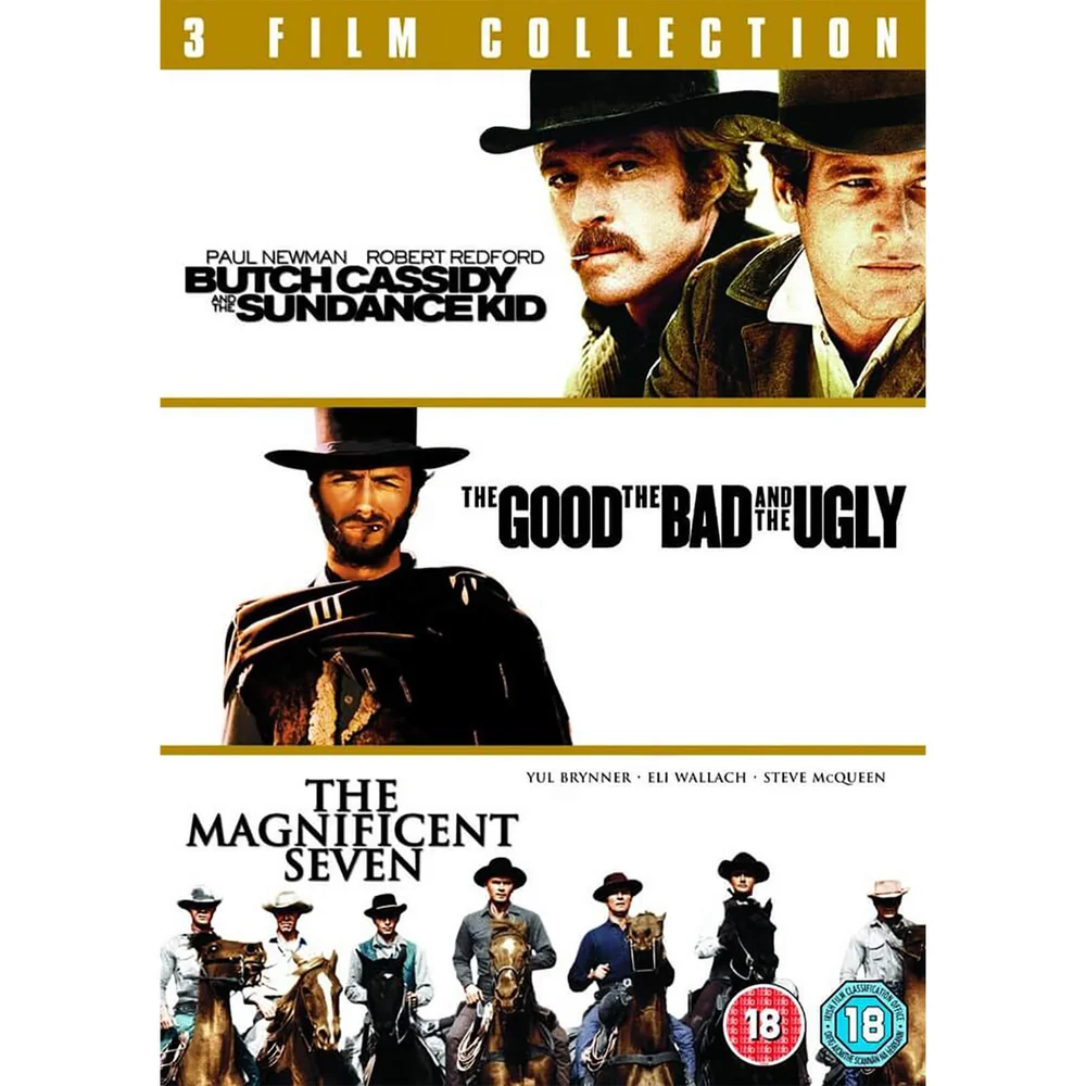Butch Cassidy and The Sundance Kid / The Good The Bad and The Ugly / The Magnificent Seven Image 1