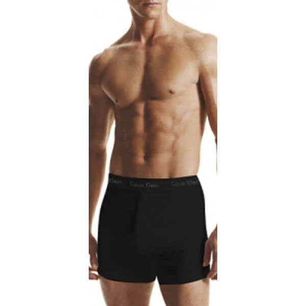 CALVIN KLEIN CLASSIC BUTTON FLY BOXER BRIEF - BLACK - M - Black Image 1