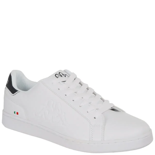 Kappa Men's Morinetas Trainers - White/Navy - 7 - White/Navy Image 1