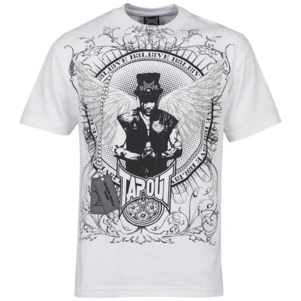 TapouT Men's We Still Believe T-Shirt - White - S - White Image 1