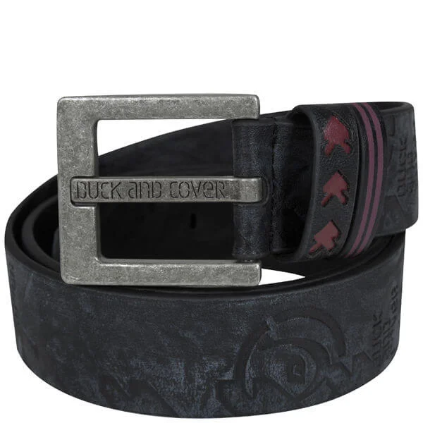Duck and Cover Chevron Belt - S - Black Image 1