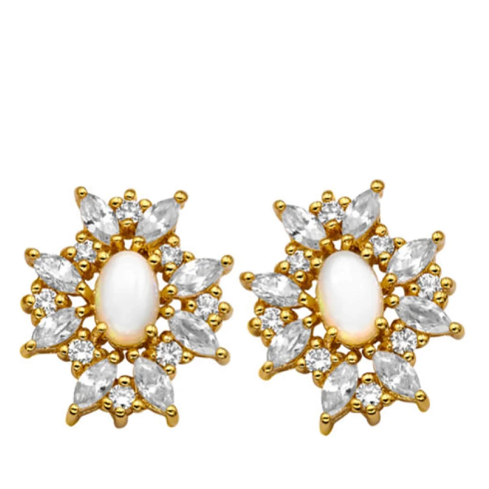 Opal Earrings - One Size Image 1