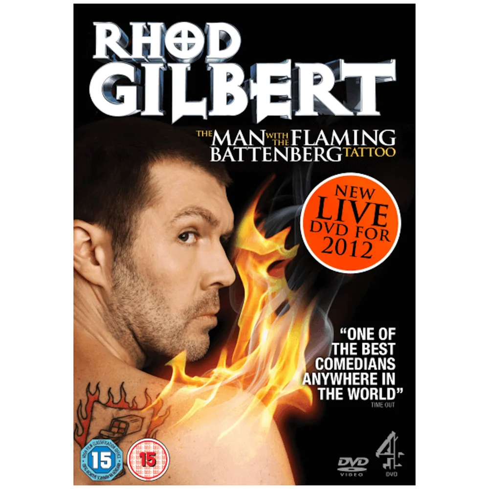 Rhod Gilbert Live: The Man with the Flaming Battenberg Tattoo Image 1