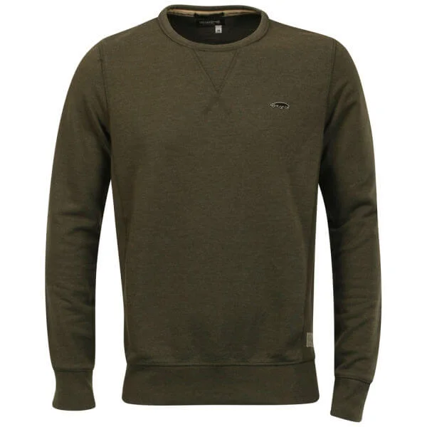 Jack & Jones Men's Stone Sweat - Green - S - Green Image 1