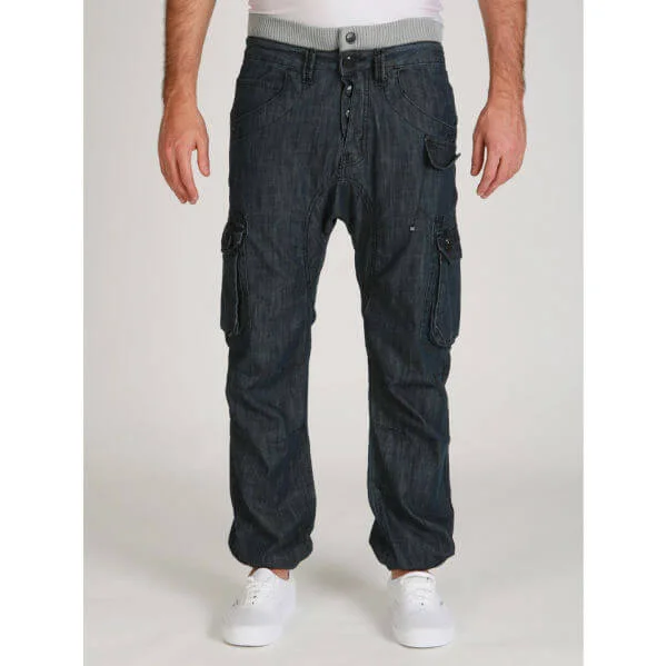 55 Soul Men's Spark Jeans - Dark Denim - 30L - Dark Wash Image 1
