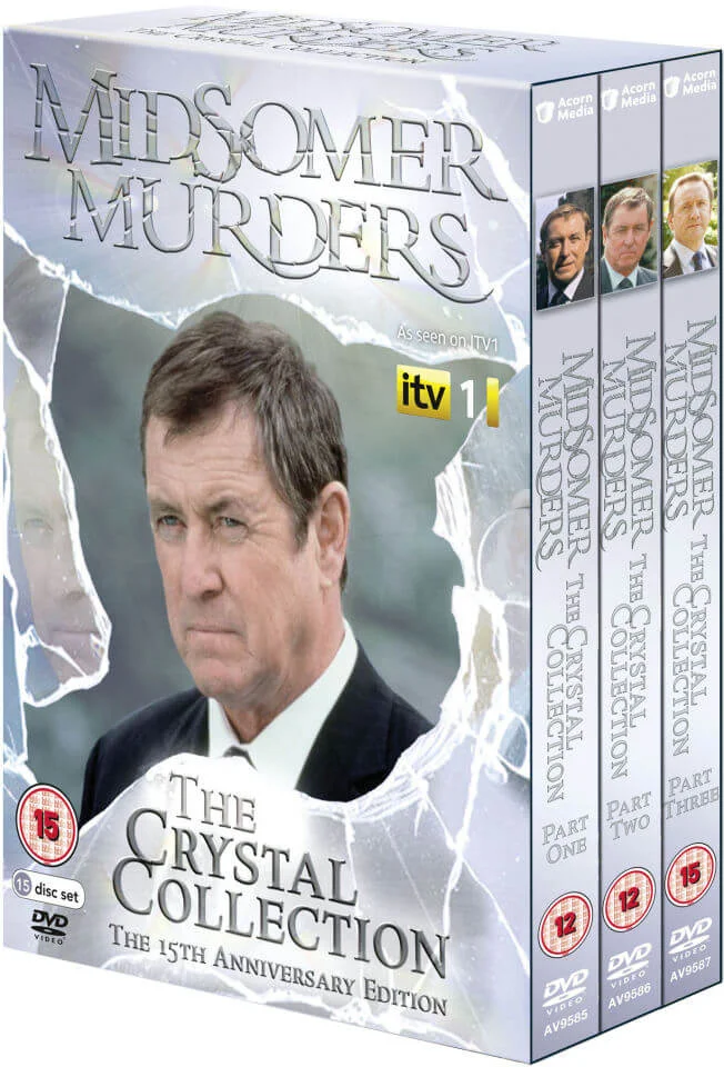 Midsomer Murders 15th Anniversary Crystal Collection Image 1