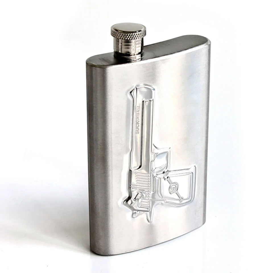 Shot Gun Flask 4oz Image 1