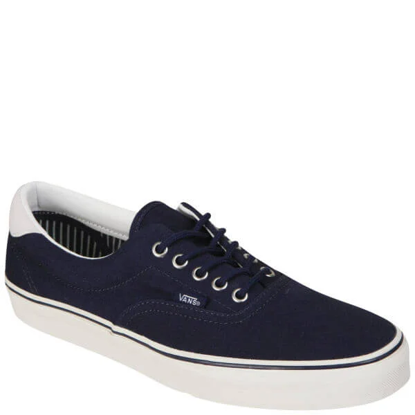 Vans ERA 59 Canvas Trainers - Peacoat/Marshmallow - 3 - Peacoat/Marshmallow Image 1
