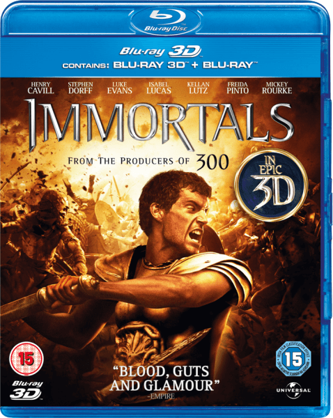 Immortals 3D (Includes 2D Version) Image 1
