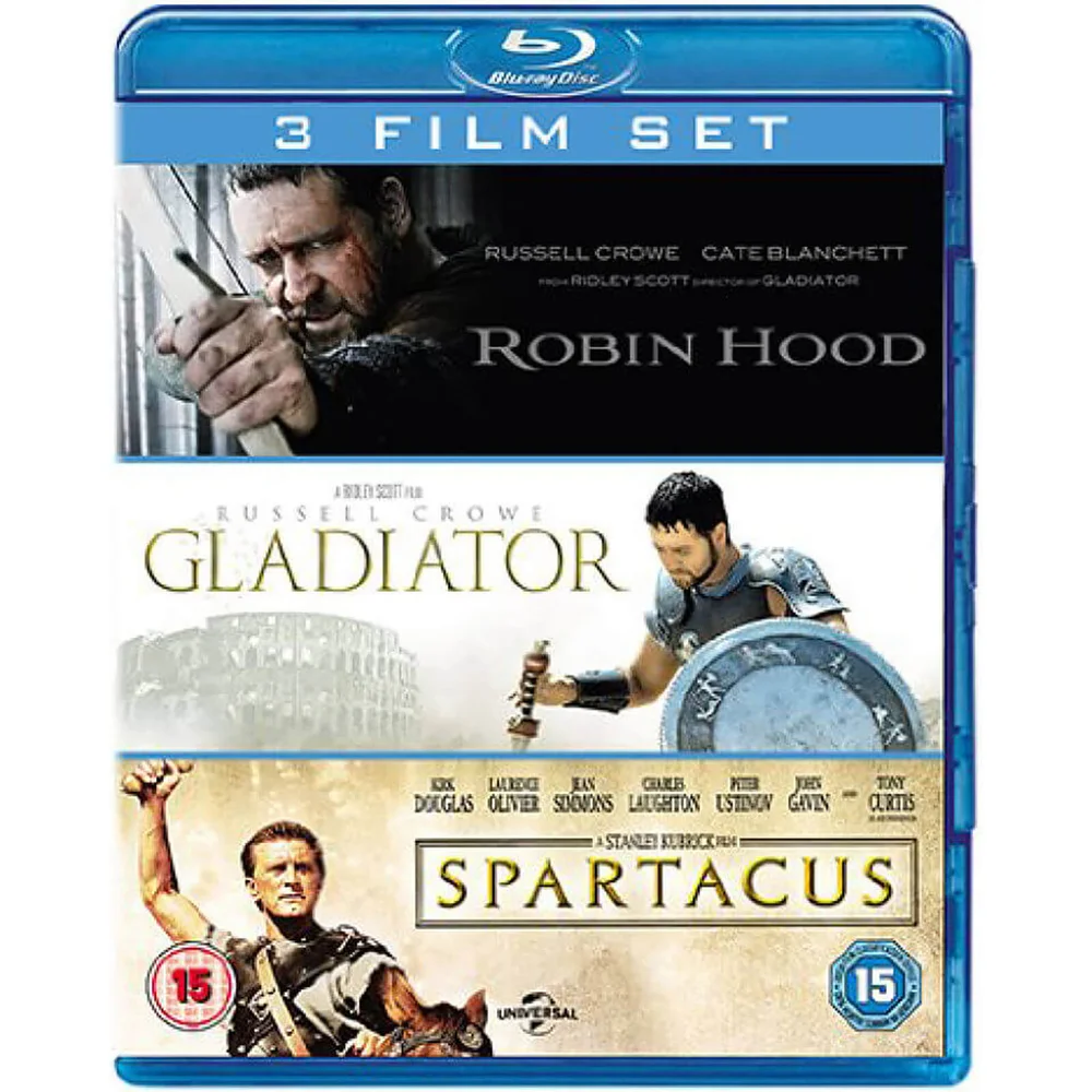 Gladiator / Spartacus / Robin Hood Image 1