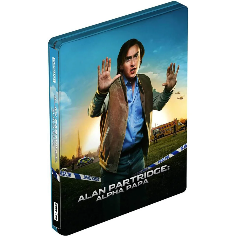Alan Partridge: Alpha Papa - Steelbook Edition - Double Play (Blu-Ray and DVD) Image 1