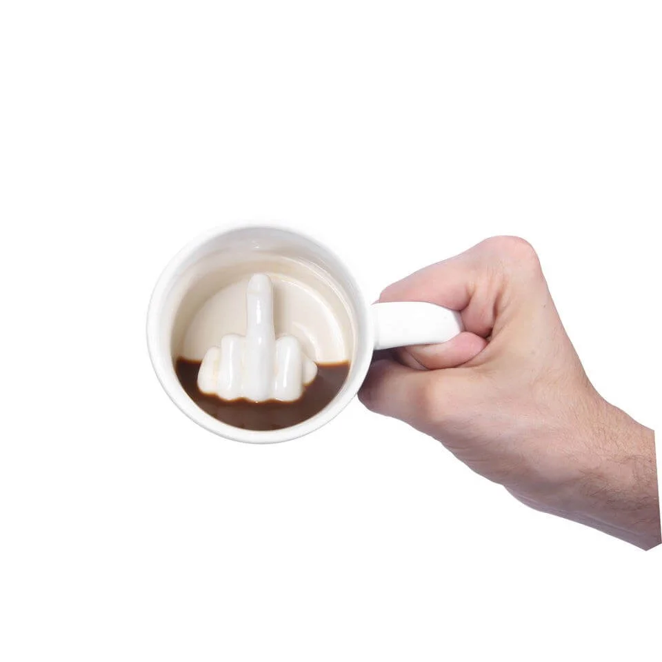 Up Yours Mug (300ML) Image 1