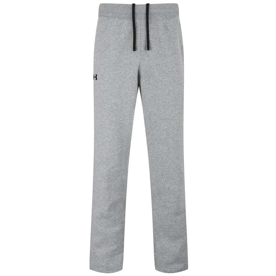 Under Armour Men's Uncuffed Storm Pants - Grey Heather/Black - S - Grey Heather/Black Image 1