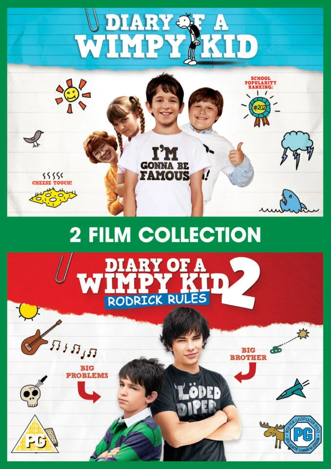 Diary of a Wimpy Kid / Diary of a Wimpy Kid 2 Image 1