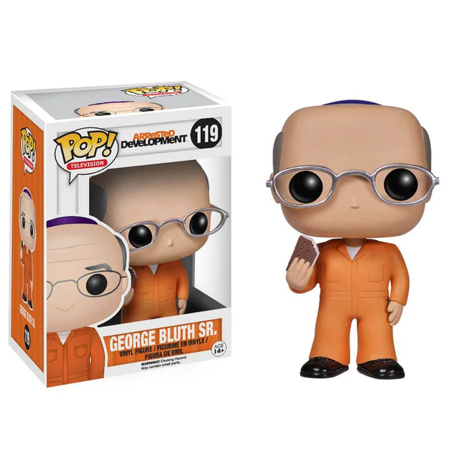 Arrested Development George Sr. Prison Outfit Pop! Vinyl Figure Image 1