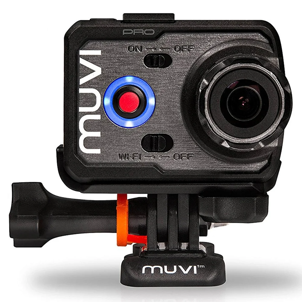 Veho Muvi K-Series Handsfree Camera with Wi-Fi, 1080p, 60fps, 100m Waterproof Case, 8GB Bundle Image 1