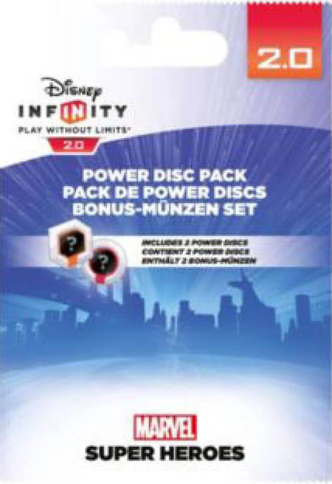 Disney Infinity 2.0 Power Discs Pack - Marvel Image 1
