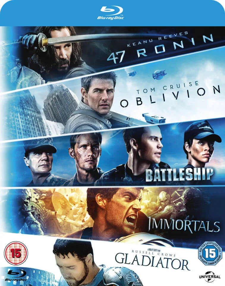 Oblivion / Battleship / Immortals / Gladiator / 47 Ronin Image 1