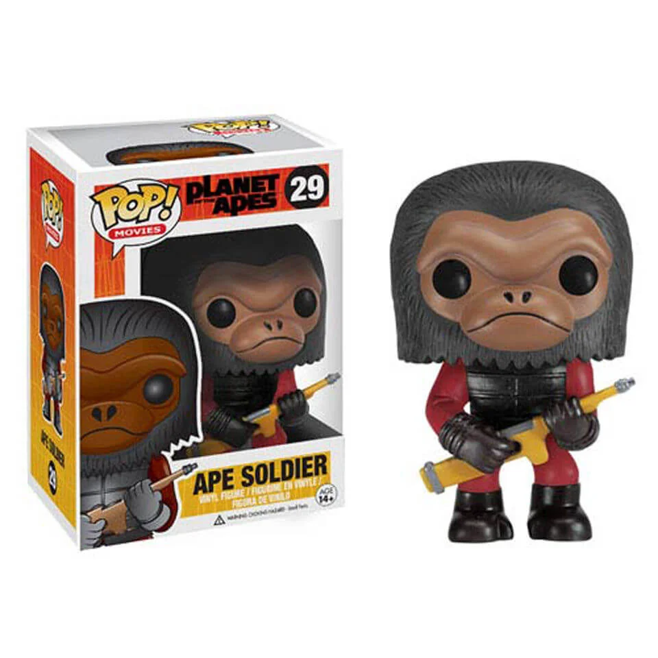Planet of the Apes Ape Soldier Pop! Vinyl Figure Image 1
