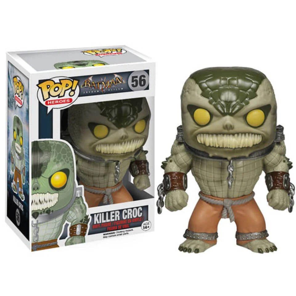 DC Comics Arkham Asylum Killer Croc Pop! Vinyl Figure Image 1