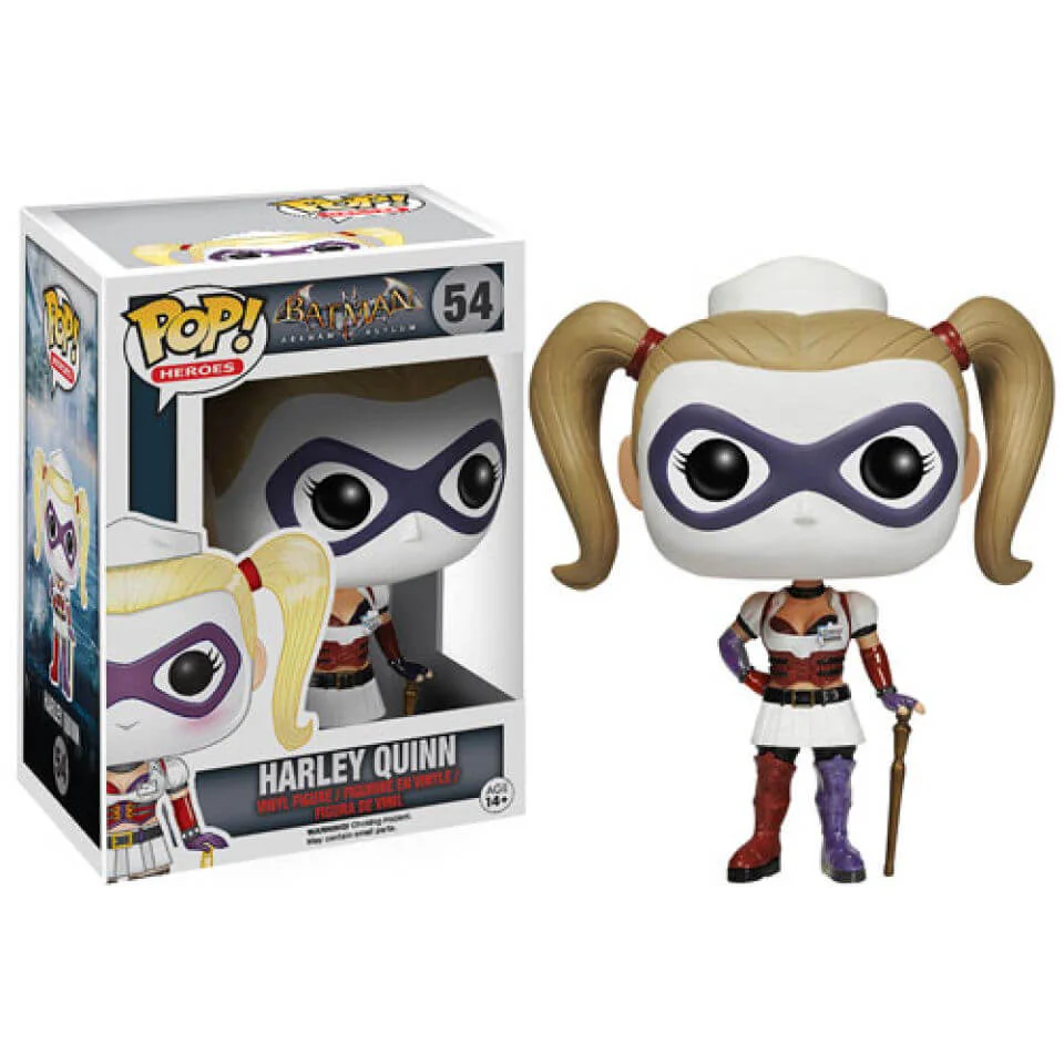 DC Comics Arkham Asylum Harley Quinn Pop! Vinyl Figure Image 1