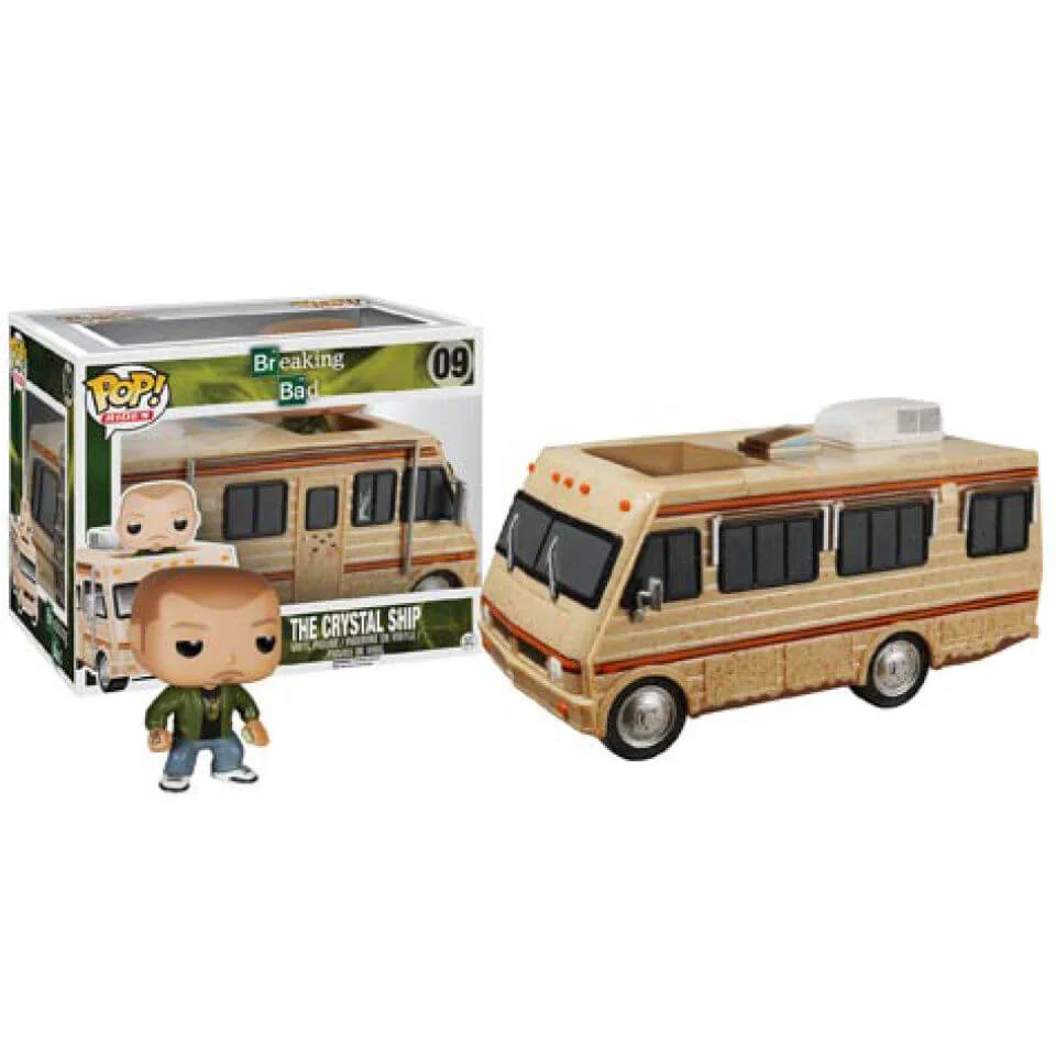 Breaking Bad The Crystal Ship RV with Jesse Pinkman Pop! Vinyl Vehicle Image 1