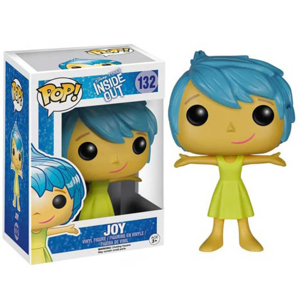 Disney Inside Out Joy Pop! Vinyl Figure Image 1