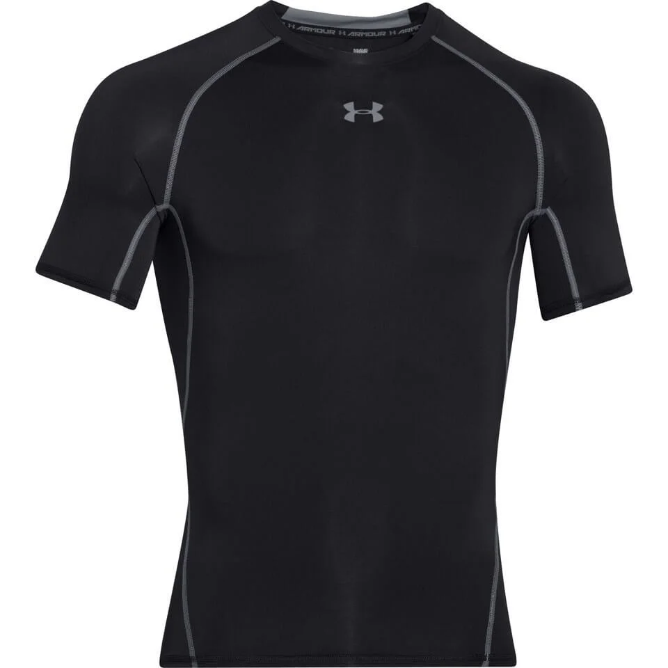 Under Armour Heat Gear Compression Top - S - Grey Image 1