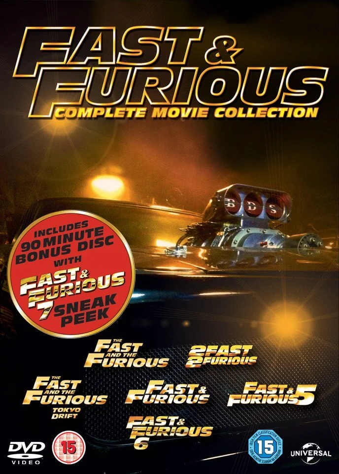 Fast & Furious 1-6 With Sneak Peek Image 1