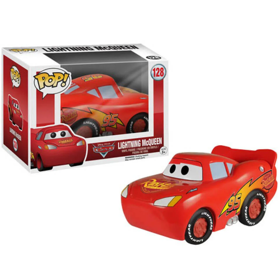 Disney Cars Lightning McQueen Pop! Vinyl Figure Image 1