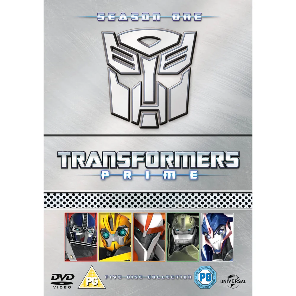 Transformers Prime - Season 1 Parts 1-5 Collection Image 1
