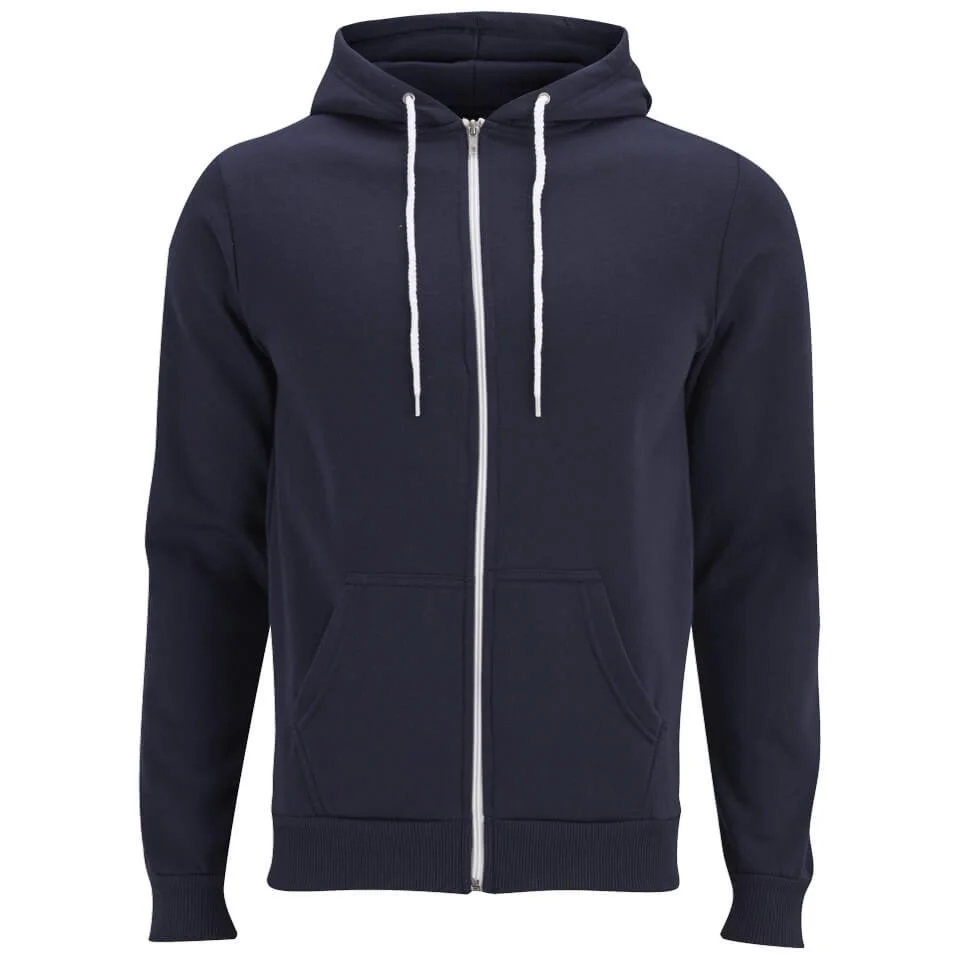 Soul Star Men's MSW Berkley Hoody - Navy - S - Blue Image 1