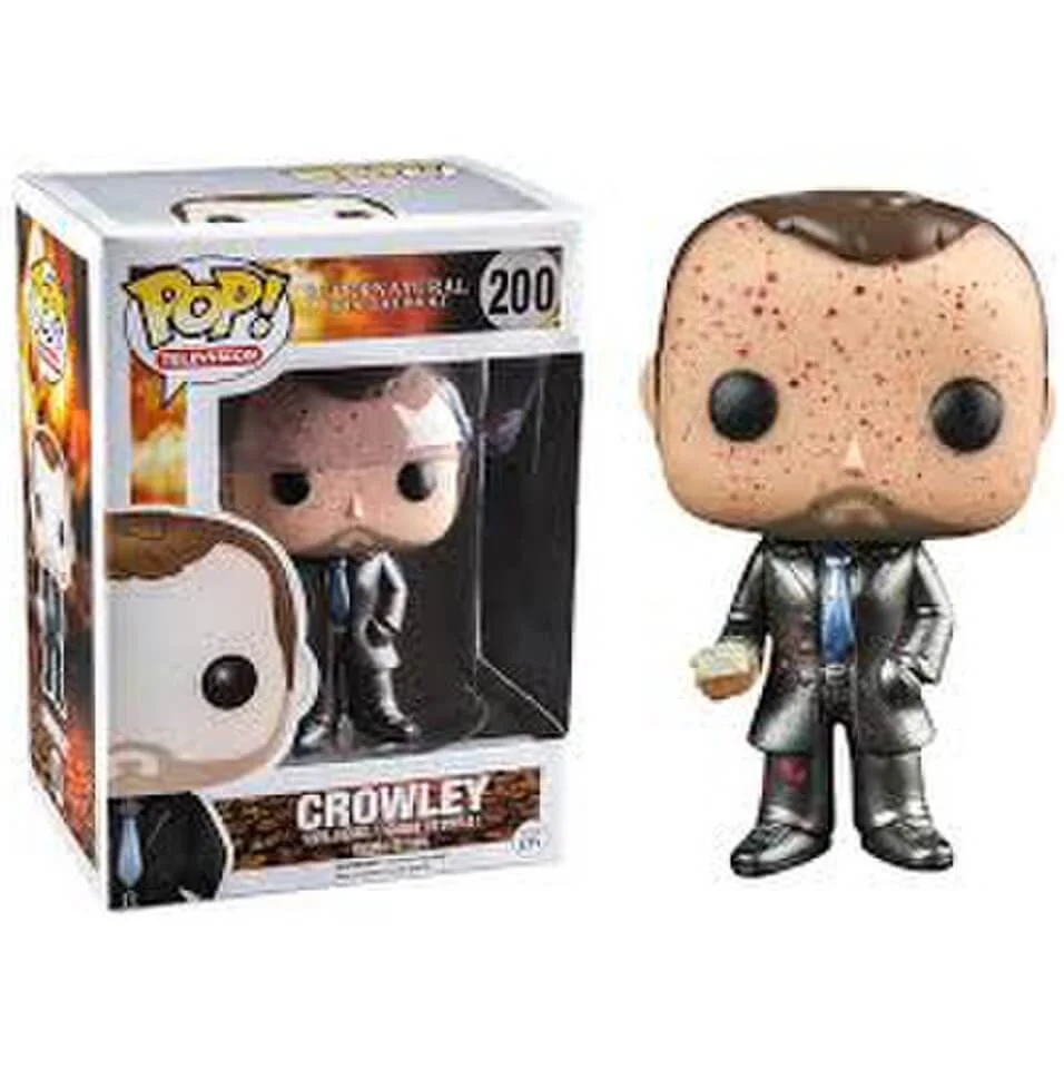 Supernatural Crowley Bloody Metallic Exclusive Pop! Vinyl Figure Image 1