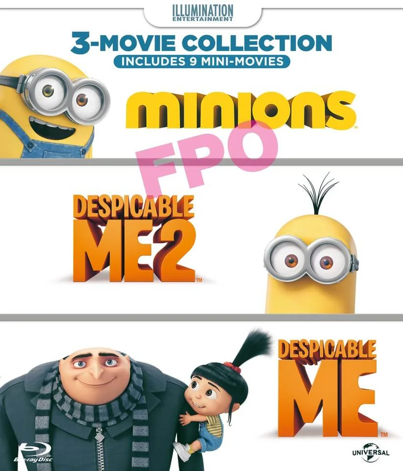 Minions Collection: Despicable Me, Despicable Me 2, Minions Image 1