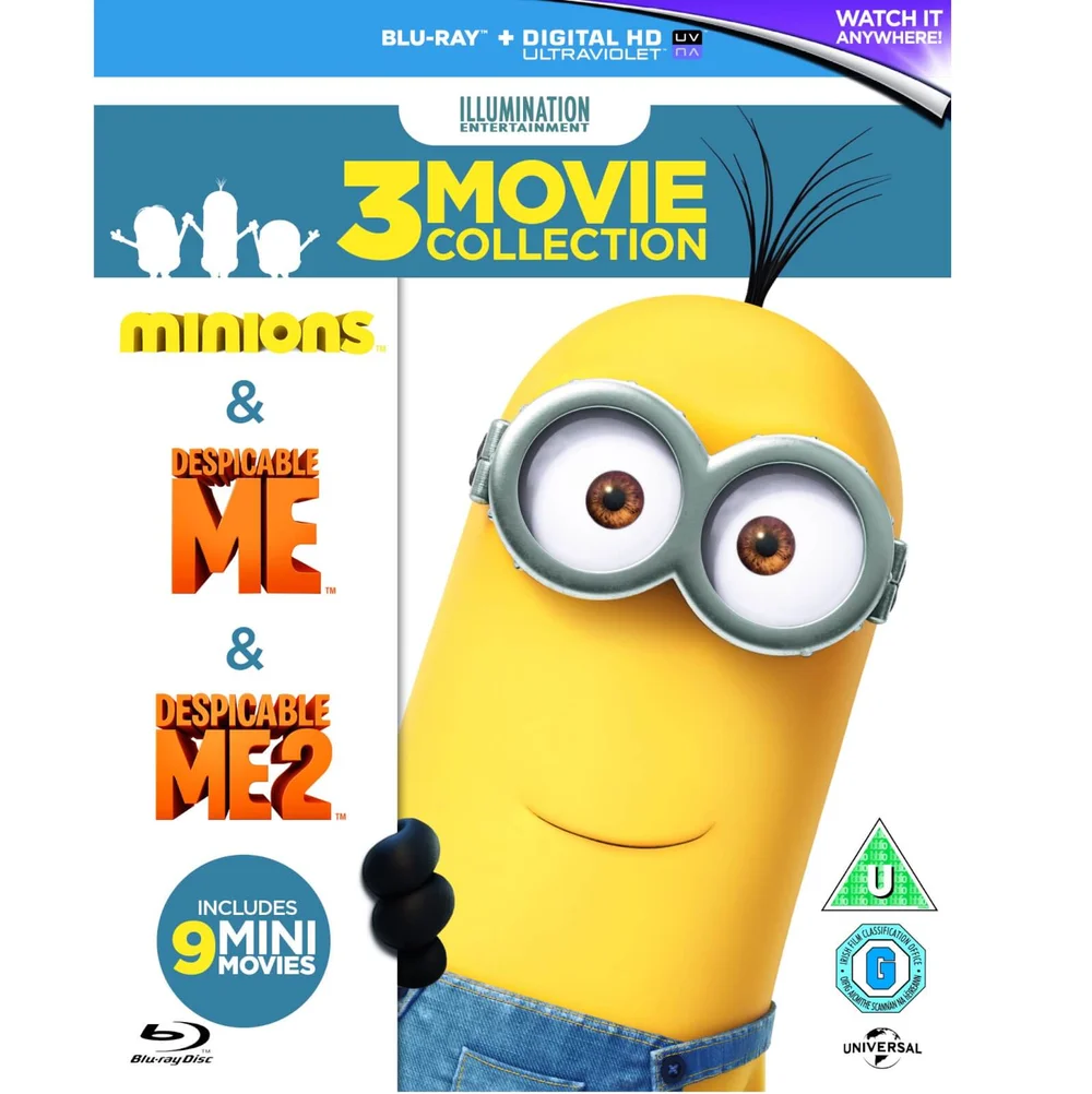 Minions Collection: Despicable Me, Despicable Me 2, Minions Image 1