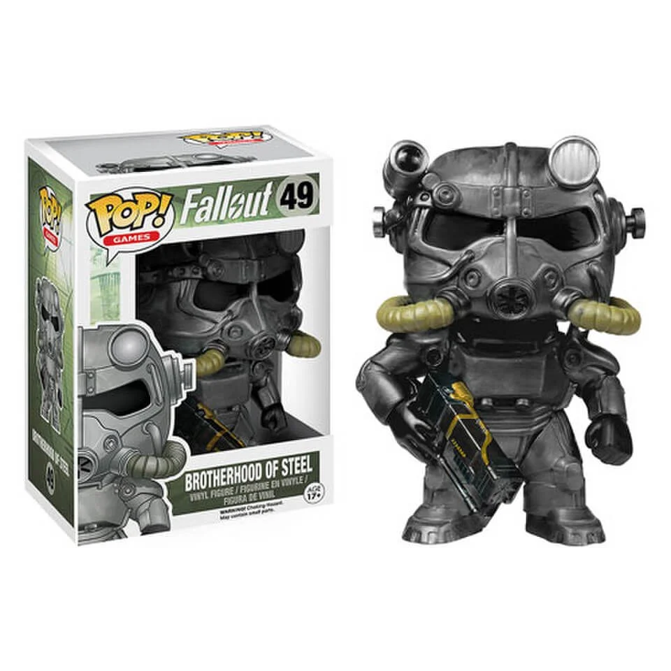 Fallout Brotherhood Of Steel Pop! Vinyl Figure Image 1