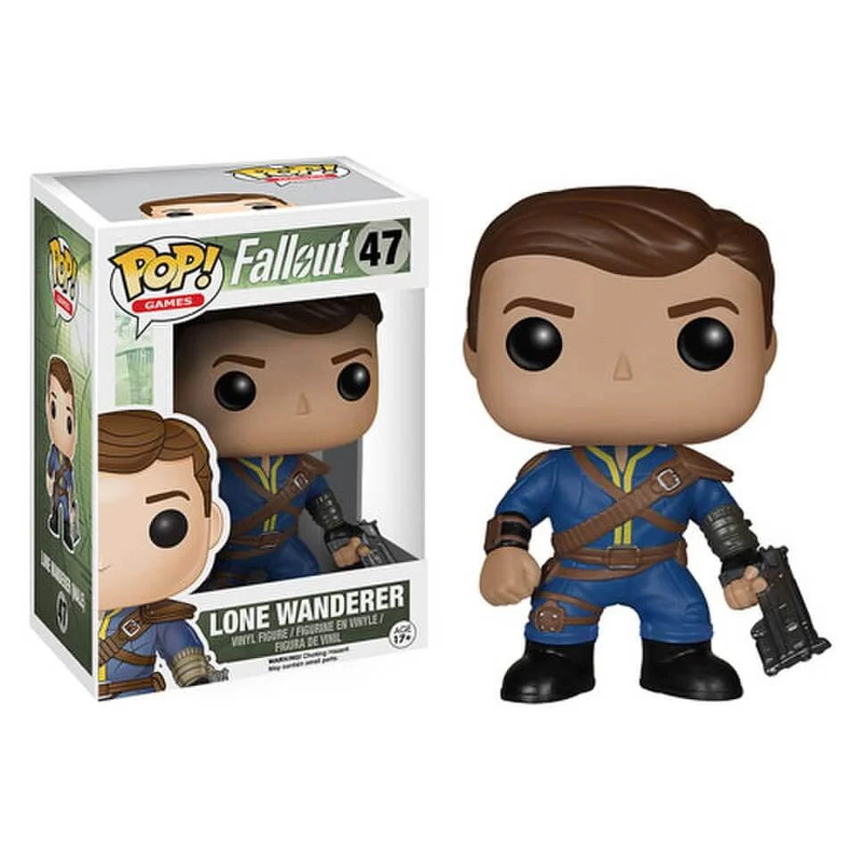 Fallout Lone Wanderer Pop! Vinyl Figure Image 1