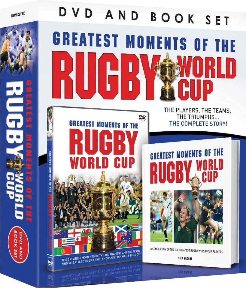 Greatest Moments of the Rugby World Cup - Includes Book Image 1
