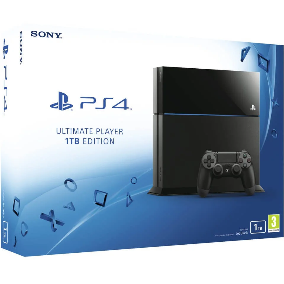 Sony PlayStation 4 1TB Ultimate Player Edition Console Image 1
