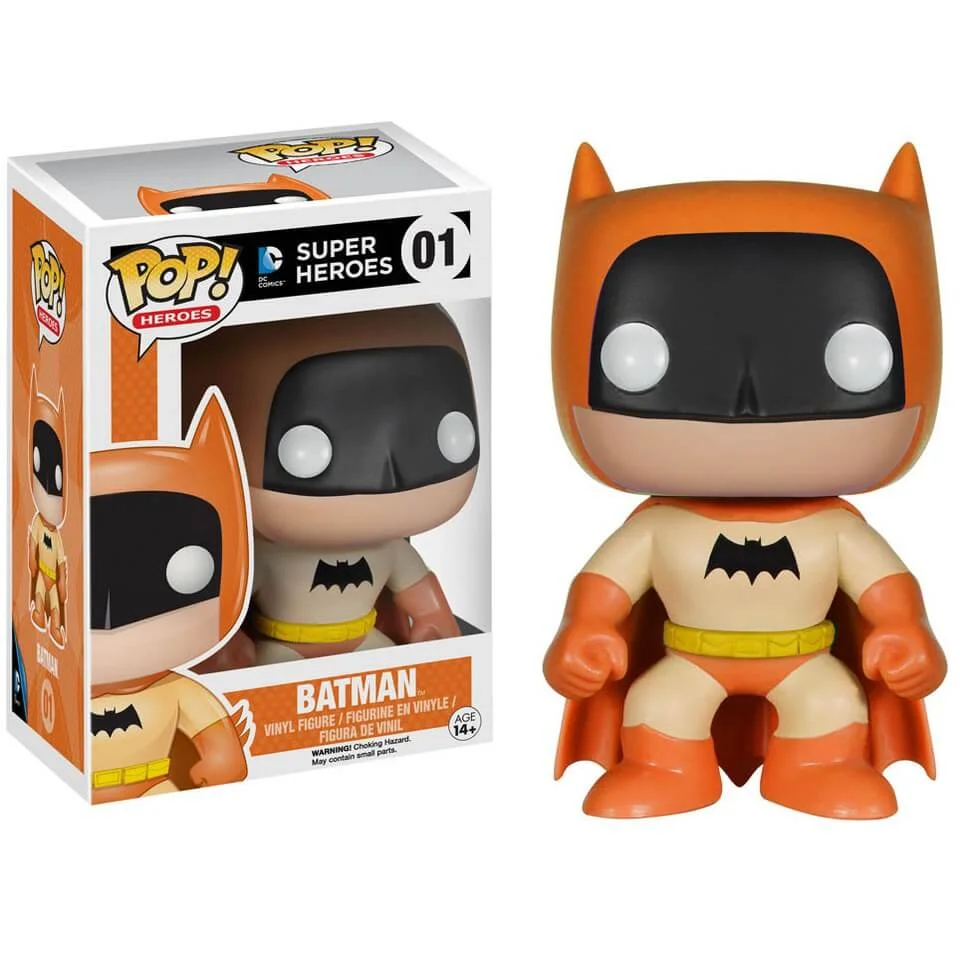 DC Comics Orange Batman Limited Edition Pop! Vinyl Figure Image 1